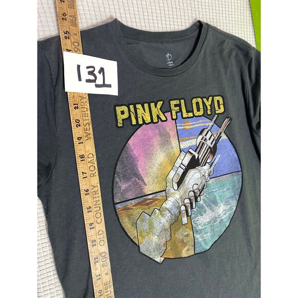 Pink Floyd Adult Small SS T-Shirt Dark Gray Charcoal - Picture 4 of 8